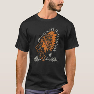 Proud Native American Job Terminal Manager T-Shirt