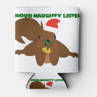Proud Naughty Lister Can Cooler