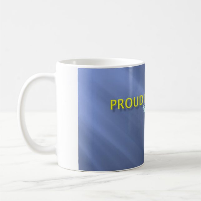 Proud Navy Dad Submarine Mug (Left)