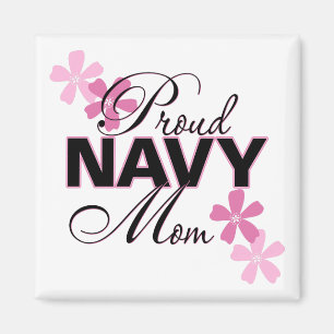 Proud Navy Mum Magnet