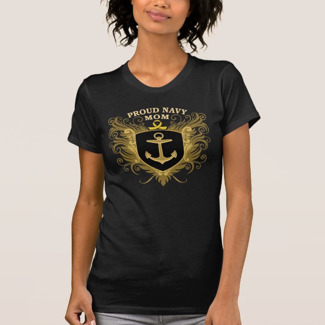 Proud Navy Mum T-Shirt (Front)