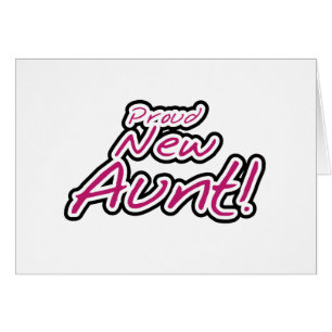 Proud New Aunt tshirts and Gifts