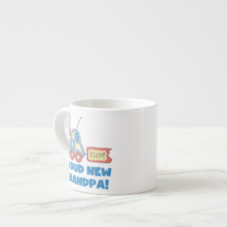 Proud New Grandpa Car It's a Boy Gifts Espresso Cup