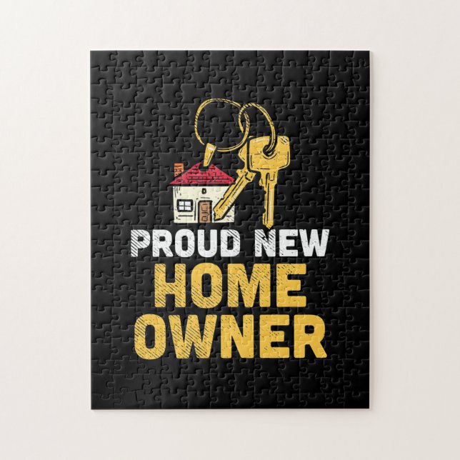 Proud New Home Owner Jigsaw Puzzle (Vertical)