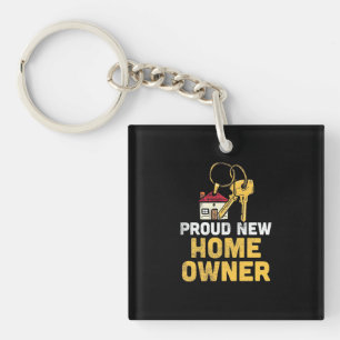 Proud New Home Owner Key Ring