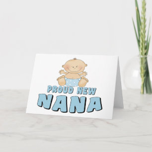 PROUD NEW Nana T-Shirt Card