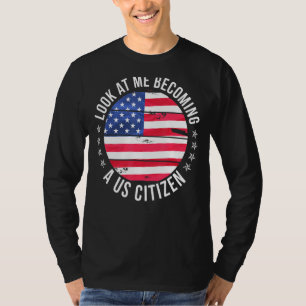 Proud New Us Citizen Us Citizenship T-Shirt