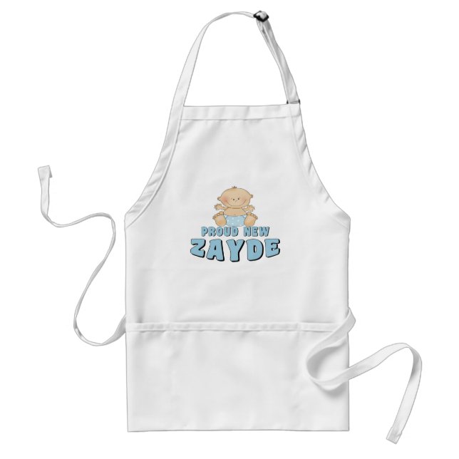 PROUD NEW Zayde Boy Standard Apron (Front)