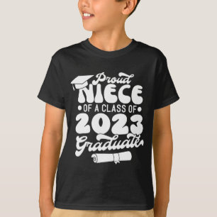 Proud NIECE of a Class of 2023 Graduate Retro  T-Shirt