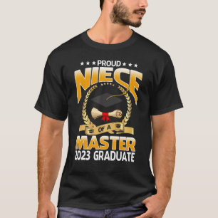 Proud Niece Of A Master 2023 Graduate Senior T-Shirt