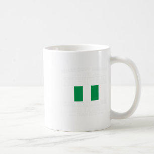 Proud Nigerian Flag Nigeria Heritage Roots Men And Coffee Mug