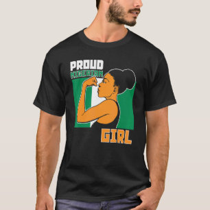 Proud Nigerian Girl Nigeria Women T-Shirt