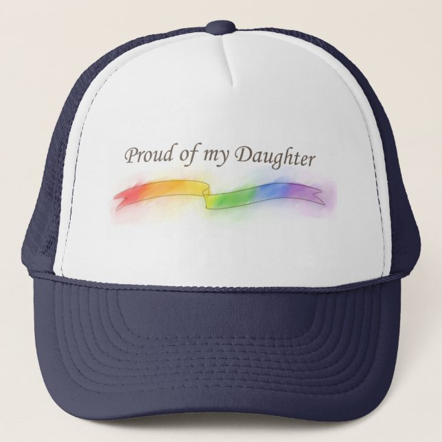 Proud of my Daughter Trucker Hat (Front)