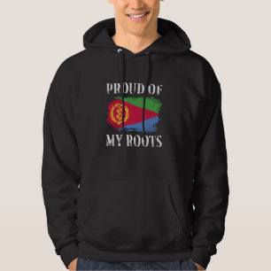 Proud Of My Eritrean Roots Eritrean Flag Eritrea Hoodie