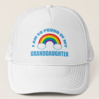 Proud of My Granddaughter Rainbow Grandparents
