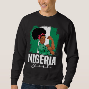 Proud Of My Nigerian Roots Nigeria BHM BLM Pride A Sweatshirt