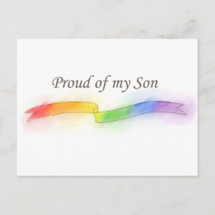 Proud of my Son Postcard