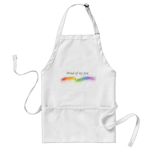 Proud of my Son Standard Apron (Front)