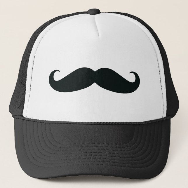 Proud of my Stache....Moustache Trucker Hat (Front)