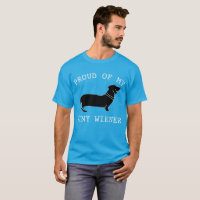 Proud of my Tiny Wiener Funny Dachshund