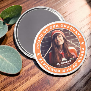 Proud of our Graduate 20XX Graduation Photo Magnet