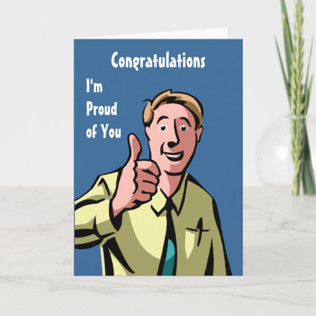 Proud of You Card (Front)