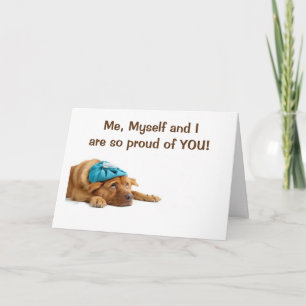 PROUD OF YOU/MISS YOU AT CHRISTMAS (MILITARY) HOLIDAY CARD