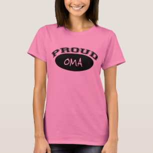 Proud Oma (Black) T-Shirt