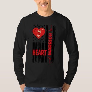 Proud Open Heart Surgery Warrior Open Heart Surger T-Shirt