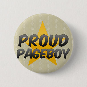 Proud Pageboy 6 Cm Round Badge