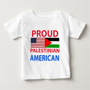 Proud Palestinian American Baby T-Shirt