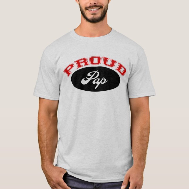 Proud Pap T-Shirt (Front)