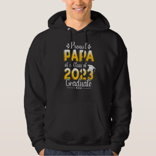 Proud Papa Of A 2023 Graduate Senior Class Of 23 Hoodie