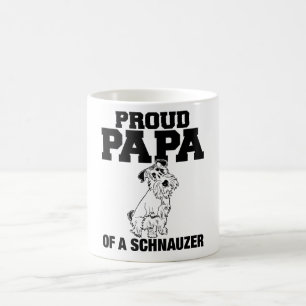 Proud Papa of a Schnauzer Mug