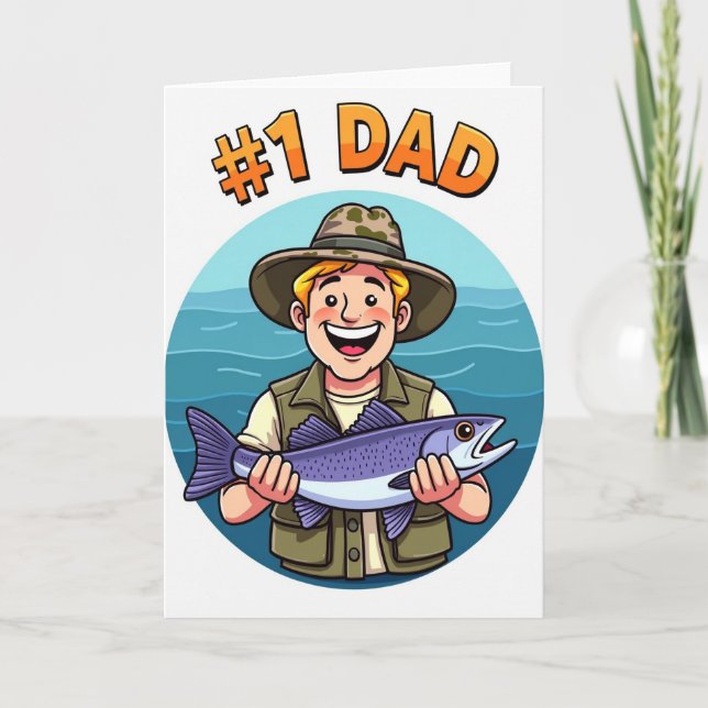 Proud Papas Prize Catch Card (Front)