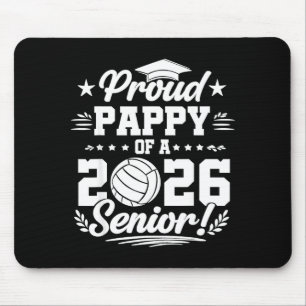 Proud pappy of a 2026 senior volleyball graduate mouse pad