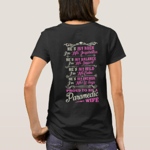 Proud Paramedic Wife Shirt