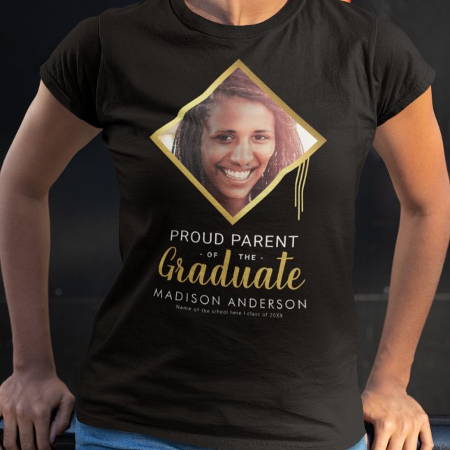 Proud Parent Graduate Photo T-Shirt (Creator Uploaded)