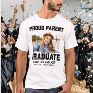 Proud Parent Of A Graduate Graduation T-Shirt
