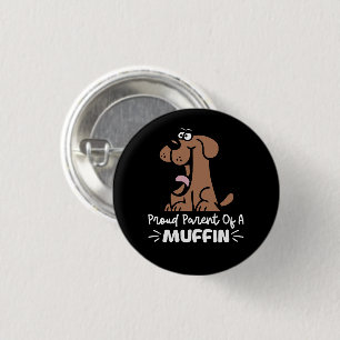 Proud Parent of a Muffin Baking Designs For Pastry 3 Cm Round Badge