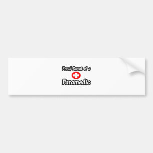Proud Parent of a Paramedic Bumper Sticker