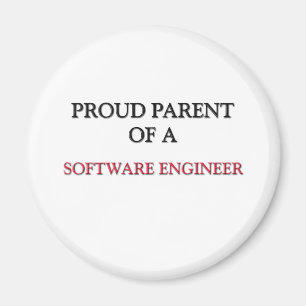 Proud Parent Of A SOFTWARE ENGINEER Magnet