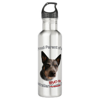 Proud Parent of Australian Brattle Dog Strike 710 Ml Water Bottle