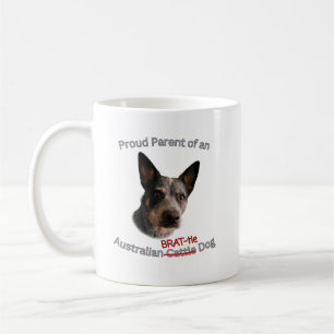 Proud Parent of Australian Brattle Dog Strike Coffee Mug