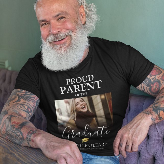 Proud Parent of the Graduate Photo T-Shirt (Creator Uploaded)