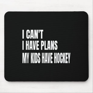 Proud Parents Field Hockey Mom Funny Ice Hockey Da Mouse Pad