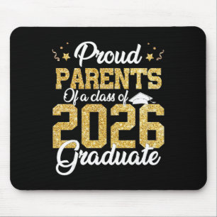 Proud Parents Of A Cl Of 2026 Graduate Senior Grad Mouse Pad
