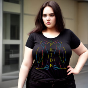 Proud Penguins: Celebrating Animal Pride T-shirt Plus Size T-Shirt