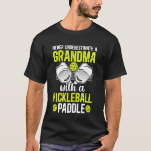 Proud Pickleball Grandma Pickleball Player Grandmo T-Shirt
