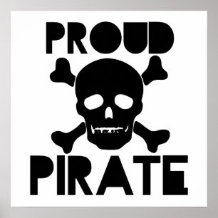 Proud Pirate Poster
